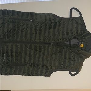 Eddie Bauer Army Green Vest